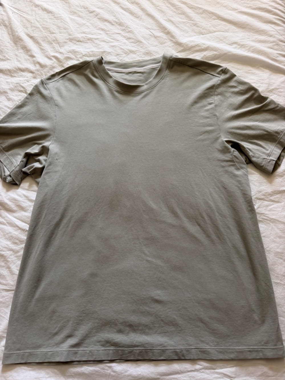 lululemon athletica Men's Crew Tee in Sage Green